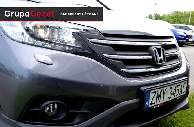 Honda CR-V cena 78900 przebieg: 122300, rok produkcji 2014 z Dębno małe 79
